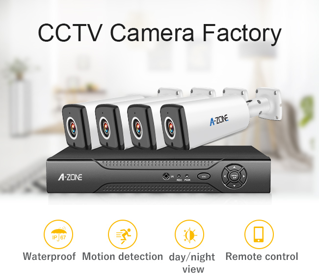 Cámaras CCTV de la visión nocturna del hogar 1080p 4 con megapíxel del equipo 2 del registrador de Dvr