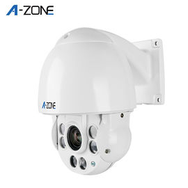 China Velocidad blanca de la visión nocturna de Ptz de la velocidad de la cámara impermeable automática de la bóveda ajustable proveedor